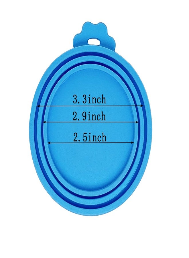 MYYZMY 7 Pcs Pet Can Covers, Food Can Lids, Universal BPA Free Silicone Can Lids Covers - Image 2